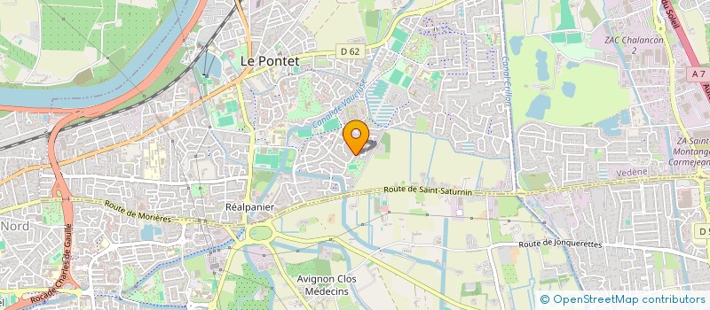 localisation de l'entreprise MADAME CHERAZEDE NASRI  LE PONTET