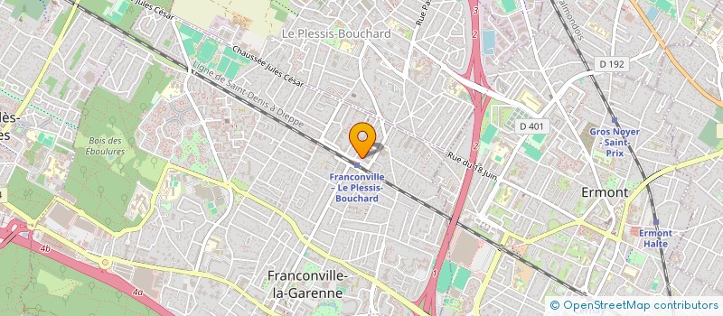 localisation de l'entreprise MADAME CHEREAU ROSA  FRANCONVILLE