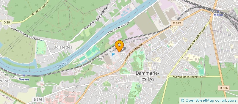 localisation de l'entreprise MADAME CHERIFA BOUAFSOUN à DAMMARIE-LES-LYS