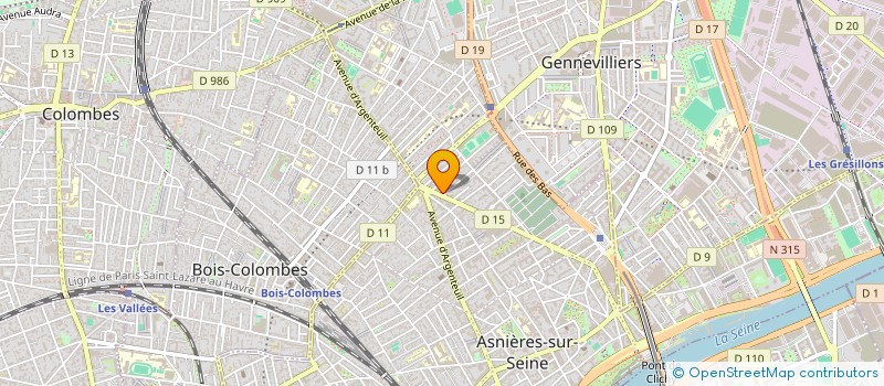 localisation de l'entreprise MADAME CHERIFA BOUTALBI à ASNIERES-SUR-SEINE