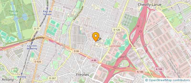 localisation de l'entreprise MADAME CHERIFA CHERGUI à FRESNES