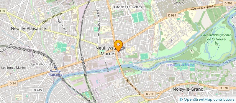 localisation de l'entreprise MADAME CHERIFA GROUNE à NEUILLY-SUR-MARNE