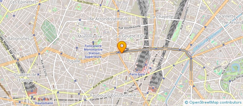 localisation de l'entreprise MADAME CHERIFA KACEMI à PARIS
