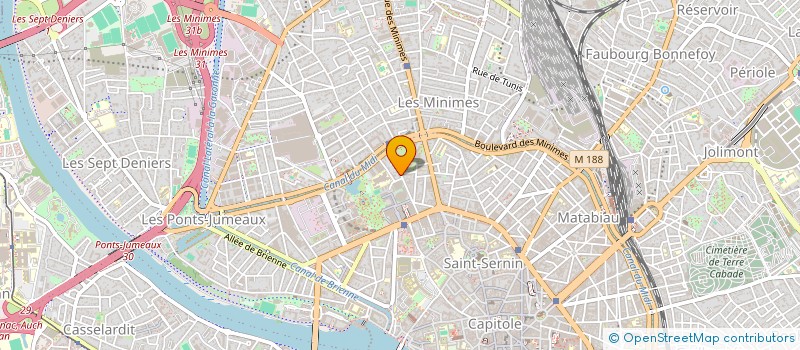 localisation de l'entreprise MADAME CHERIFA LOUAKED à TOULOUSE