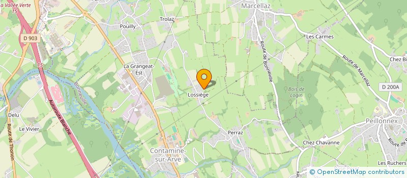 localisation de l'entreprise MADAME CHERIFA RADI  GLIERES-VAL-DE-BORNE