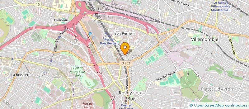 localisation de l'entreprise MADAME CHERIFA ZEMMOUR à ROSNY-SOUS-BOIS