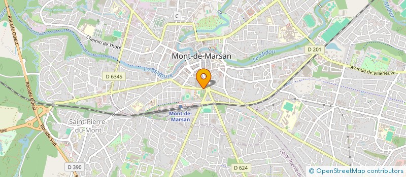 localisation de l'entreprise MADAME CHERIFATOU ADEDJOUMAN à MONT-DE-MARSAN