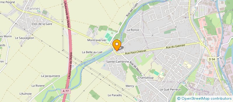 localisation de l'entreprise MADAME CHERILLE ABONDANG MEZUI  PANNES