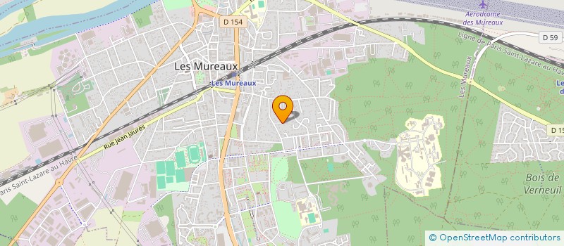 localisation de l'entreprise MADAME CHERINE ABBASSI à LES MUREAUX