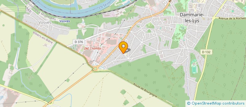 localisation de l'entreprise MADAME CHERINE BERRICHI à DAMMARIE-LES-LYS
