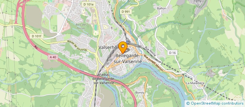 localisation de l'entreprise MADAME CHERINE HOCINI à VALSERHONE