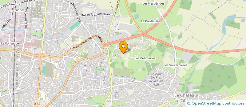 localisation de l'entreprise MADAME CHERLEY STEIMETZ à LES SABLES D'OLONNE