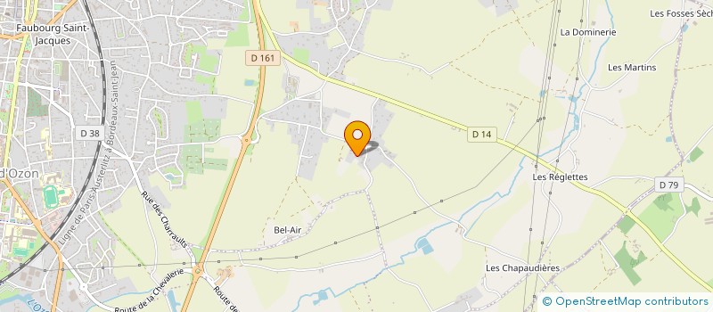 localisation de l'entreprise MADAME CHERLINE FAUSTIN  CHATELLERAULT