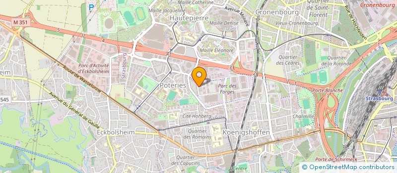 localisation de l'entreprise MADAME CHERRY BOKOTAKA  STRASBOURG