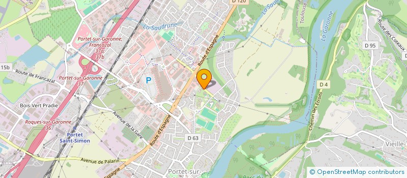 localisation de l'entreprise MADAME CHERRYLE DOUMENG  PORTET-SUR-GARONNE