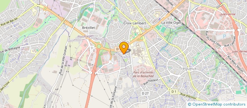 localisation de l'entreprise MADAME CHERYL PRIOULT à SAINT-BRIEUC