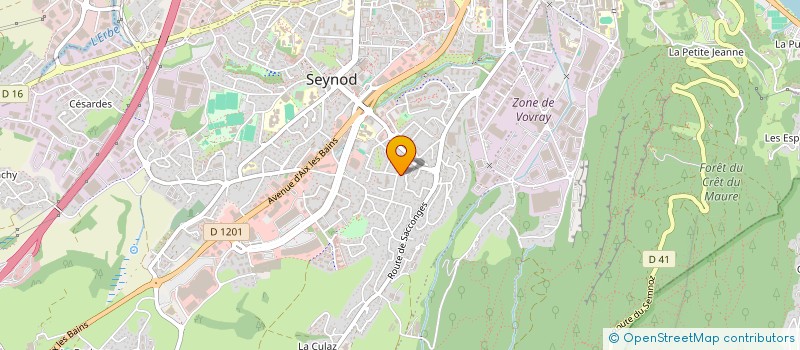 localisation de l'entreprise MADAME CHERYNE SABY  ANNECY