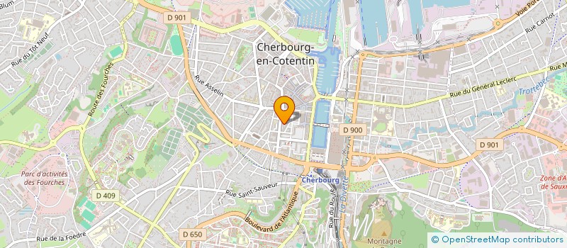 localisation de l'entreprise MADAME CHESLYANNE MOURLAN  CHERBOURG-EN-COTENTIN