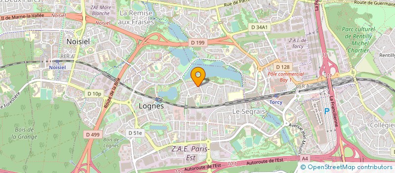 localisation de l'entreprise MADAME CHETTANA DUONG à LOGNES