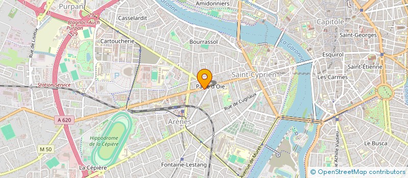 localisation de l'entreprise MADAME CHEYENNE COLL à TOULOUSE