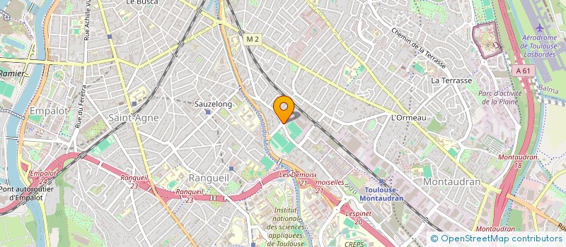 localisation de l'entreprise MADAME CHEYENNE GOURGUES  TOULOUSE