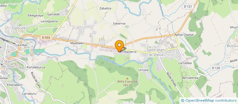 localisation de l'entreprise MADAME CHEYENNE LUX  SAINT-JEAN-LE-VIEUX