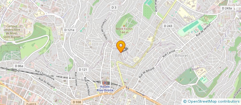 localisation de l'entreprise MADAME CHEYENNE MATHYSEN-GERST DAVIDIS  ROUEN