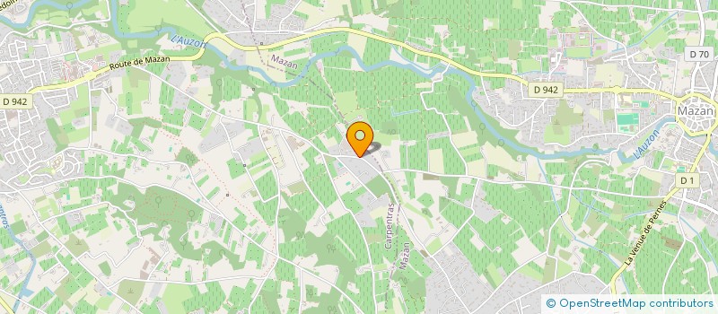 localisation de l'entreprise MADAME CHEYENNE PETTINATO  CARPENTRAS