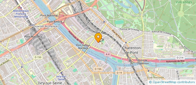 localisation de l'entreprise MADAME CHEYENNE PRIOUX  ALFORTVILLE