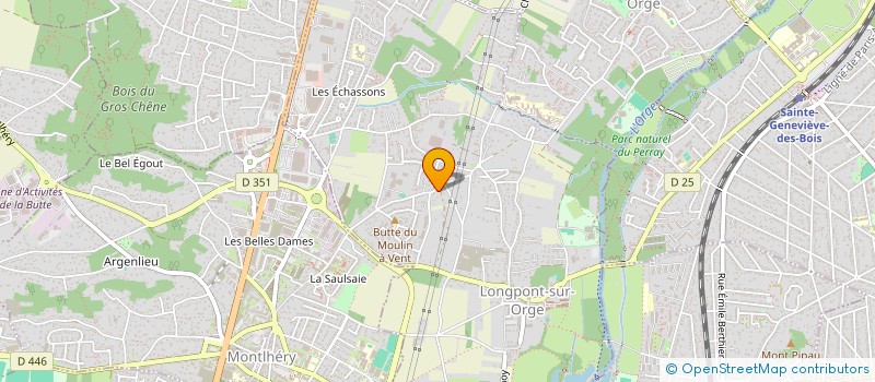 localisation de l'entreprise MADAME CHEYENNE SECULA à LONGPONT-SUR-ORGE