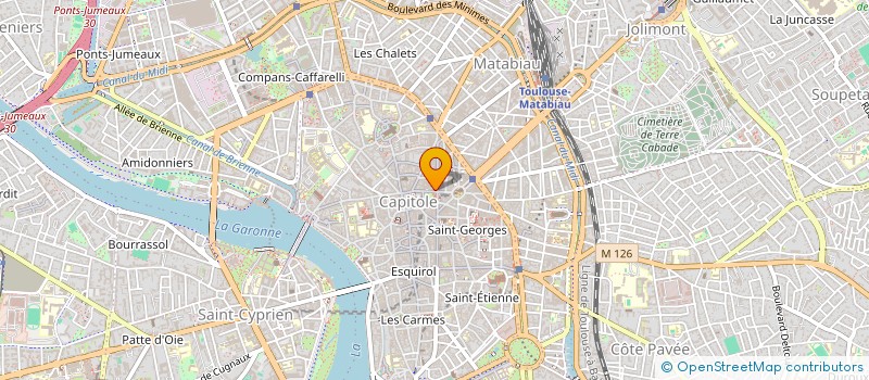 localisation de l'entreprise MADAME CHEYENNE SOEBANDI  TOULOUSE