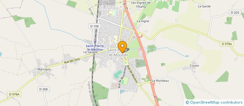 localisation de l'entreprise MADAME CHEYENNE TAUPIN à SAINT-PIERRE-LE-MOUTIER