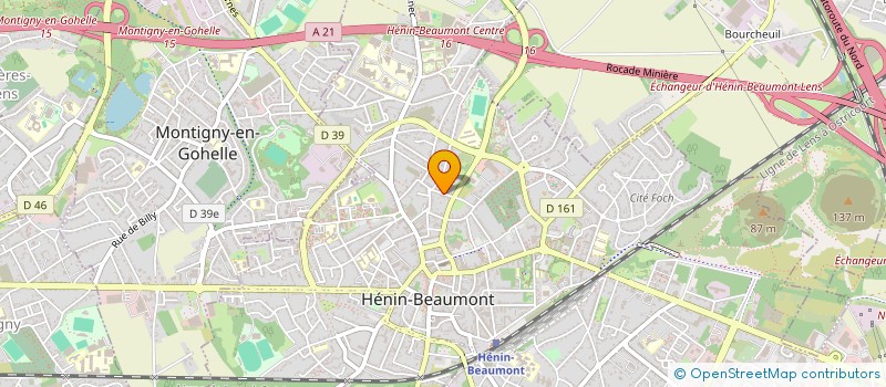 localisation de l'entreprise MADAME CHEYINEZE LASRI à HENIN-BEAUMONT