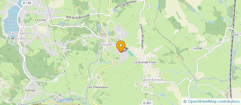 localisation de l'entreprise MADAME CHHANTHY KORNG  SAINT-FIRMIN