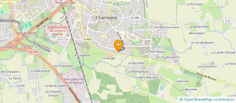 localisation de l'entreprise MADAME CHHOY CHI DONG  SERVON-SUR-VILAINE