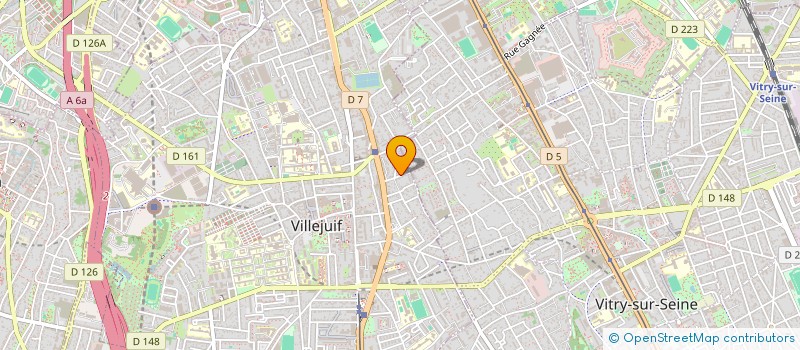 localisation de l'entreprise MADAME CHIA-EN CHANG  VILLEJUIF