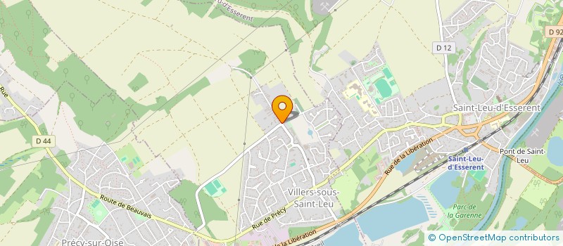 localisation de l'entreprise MADAME CHIA-YING KATE LIN  VILLERS-SOUS-SAINT-LEU