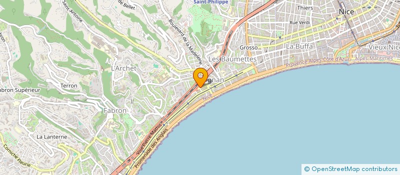 localisation de l'entreprise MADAME CHIA-YUN TAI à NICE