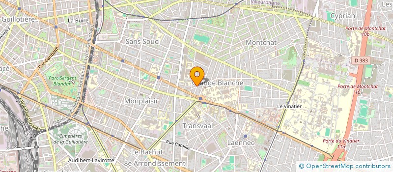localisation de l'entreprise MADAME CHIAFANG YU à LYON