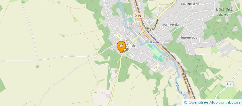 localisation de l'entreprise MADAME CHIAO LING TSENG  MAULE