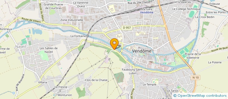 localisation de l'entreprise MADAME CHIARA FAVERIO  THORE-LA-ROCHETTE