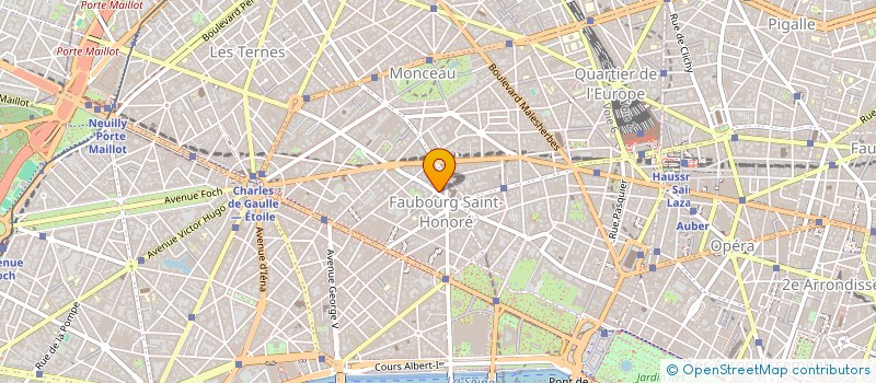 localisation de l'entreprise MADAME CHIARA FEDERICO  PARIS