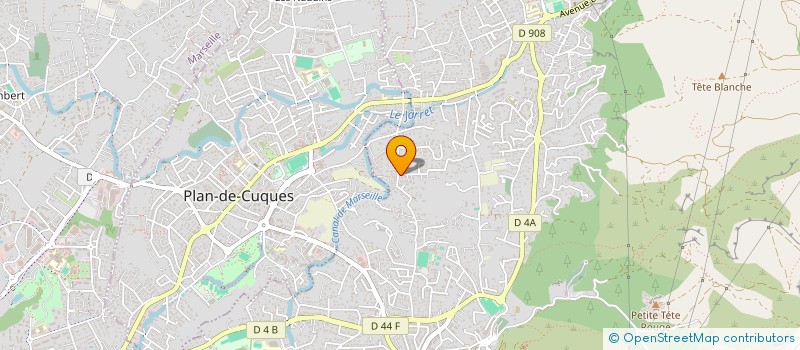 localisation de l'entreprise MADAME CHIARA GIORSETTI  ALLAUCH