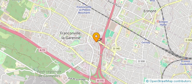 localisation de l'entreprise MADAME CHIARA GOMEZ à FRANCONVILLE