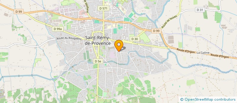 localisation de l'entreprise MADAME CHIARA GRAU  SAINT-REMY-DE-PROVENCE