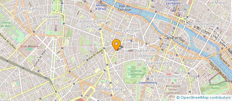 localisation de l'entreprise MADAME CHIARA GUARNERI  PARIS