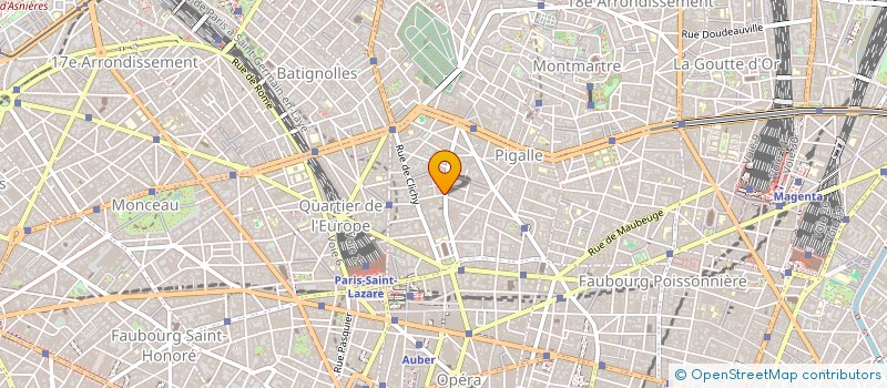 localisation de l'entreprise MADAME CHIARA LUCIANO  PARIS