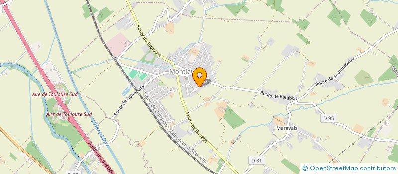 localisation de l'entreprise MADAME CHIARA MATEO  MONTLAUR