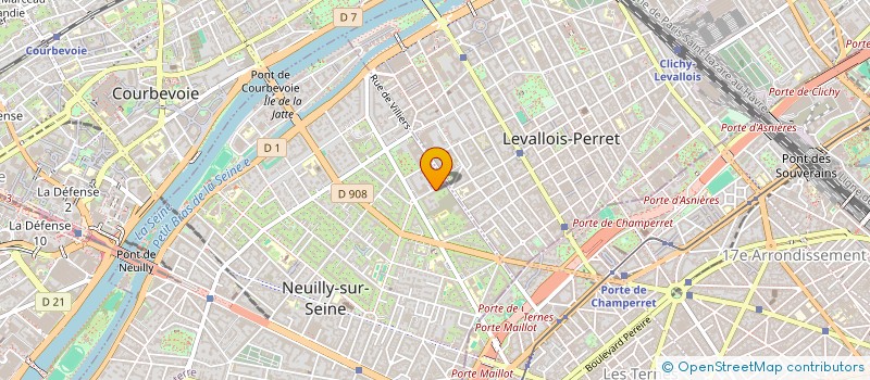 localisation de l'entreprise MADAME CHIARA MOREL A L'HUISSIER à NEUILLY-SUR-SEINE
