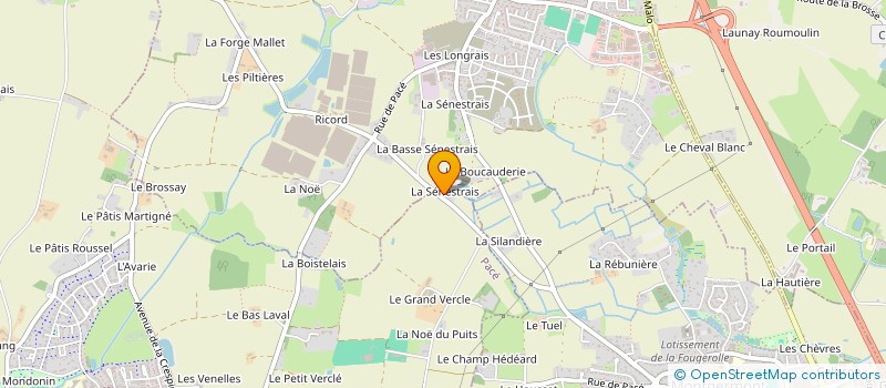 localisation de l'entreprise MADAME CHIARA PRATO  PACE